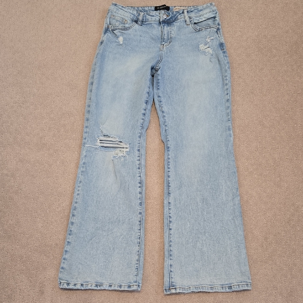 EUC--BCBGeneration Distressed Lightwash Jeans